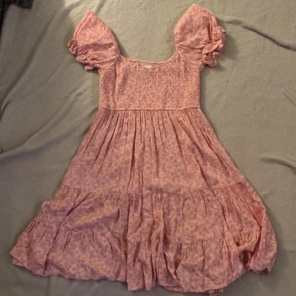 Pink Ruffled Altar’d State Dress - Picture 1 of 1